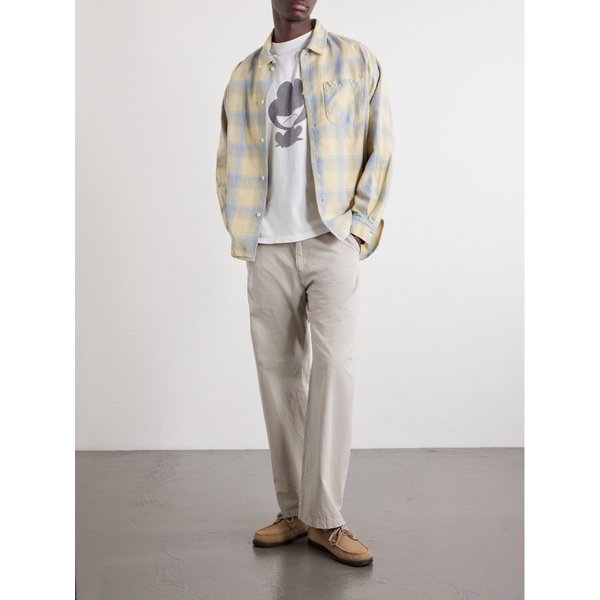 레미 릴리프 프로그 프린트 코튼 저지 티셔츠 46376663163074090