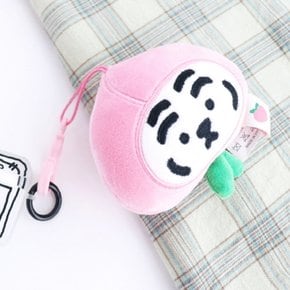 [무직타이거] 뚱랑이 인형키링 - 복숭아