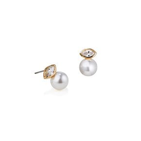 Emma Marquise Pearl Earring