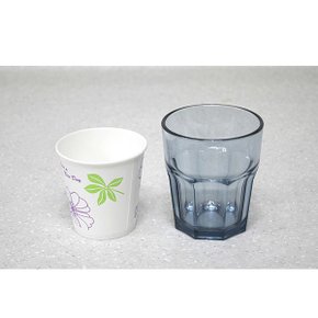 국산 PC컵 1호 물컵 물잔 맥주잔 식당용품 플라스틱컵