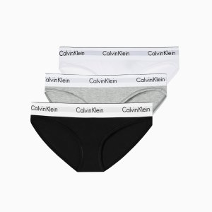 Calvin Klein Underwear 여성 모던 코튼 비키니 팬티/보이쇼츠/티팬티 7종택 (F3787AD001/020/100,F3788001/020,F3786D