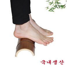 대나무 발지압판 대나무밟기 발바닥 지압 스트레칭 목베개b32