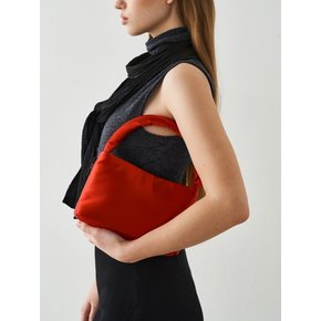 padding silk jane tote bag - RED