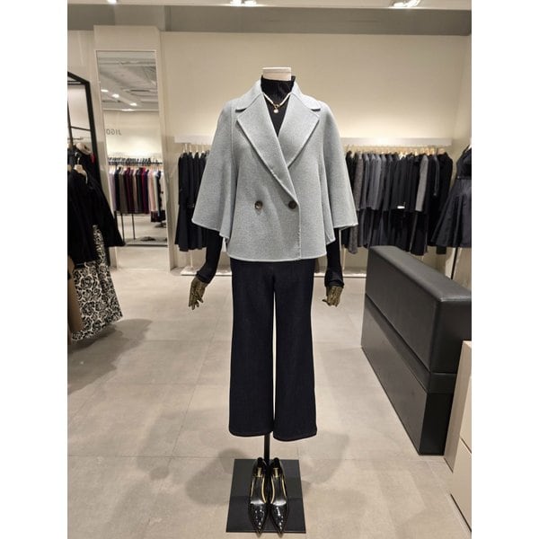 [파주점] 울 케이프 핸드메이드 숏 코트  JRAA0CTC53