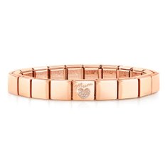 팔찌 GLAM (글램) BRACELET with 1 symbol CZ rose gold finish 239104 (택1)