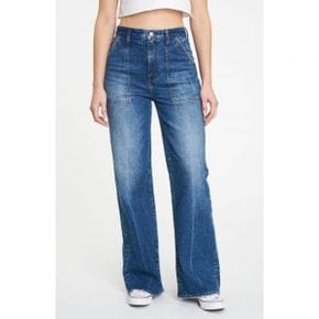 4884633 DAZE Far Out Patch Pocket Wide Leg Jeans