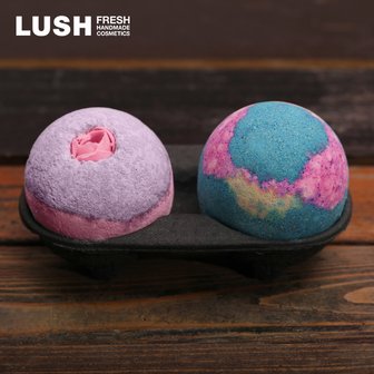 LUSH [공식]사랑이 뭉게뭉게 (섹스밤 + 인터갈락틱 + 배쓰 밤 트레이)