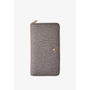 5070269 Borbonese Wallet - clay grey