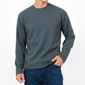 남녀공용 베이직 골지 라운드넥 스판 니트 Model No_OC192