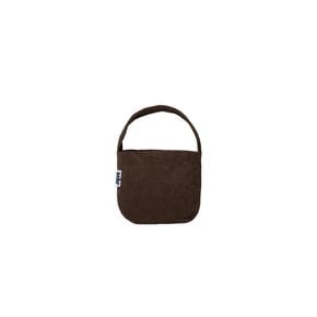 Corduroy Petit Handle Bag (Brown)