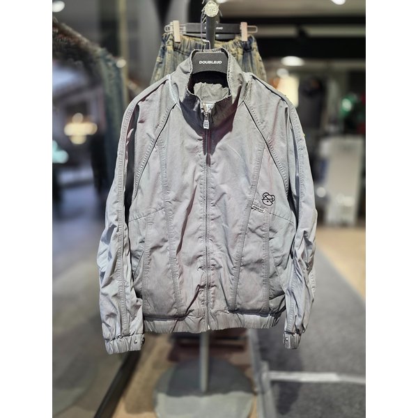 [시흥점] 피그워싱블루그레이 자수 윈드브레이커 재킷/JHZZ61103BL