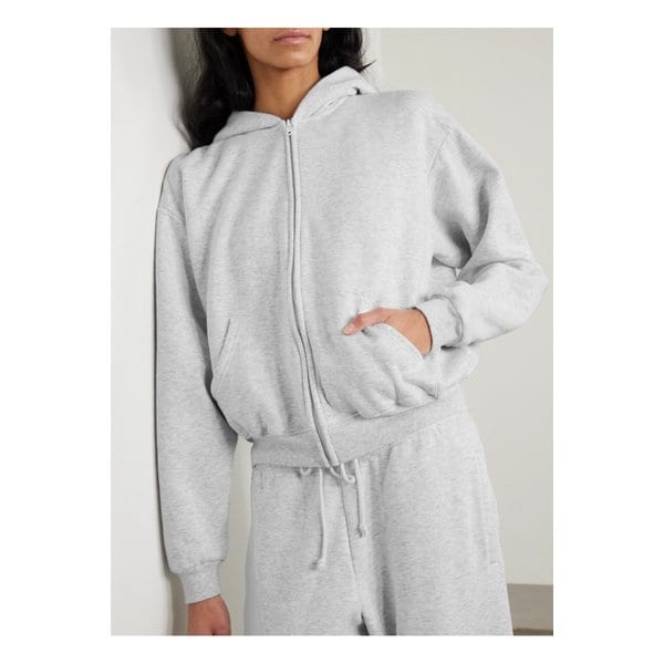 스킴스 클래식 집업 후드 티셔츠 라이트 헤더 그레이 46376663162839883