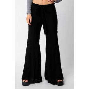 4856942 OLIVACEOUS Sabrina Flare Pants In Black