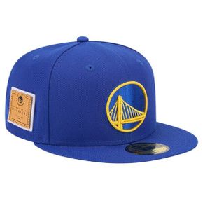 [해외] 1039542 뉴에라 모자 NBA 골든스테이트 워리어스 Court Sport Leather Applique 59FIFTY