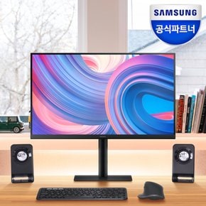 삼성전자 S27B610 68.4cm QHD 모니터 IPS 75Hz 피벗 FreeSync