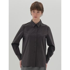 curved shirt_charcoal