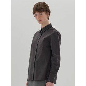 curved shirt_charcoal