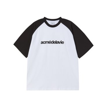 아크메드라비 로고-반팔-커넥트래글런CONNECT LOGO RAGLAN SHORT SLEEVE T-SHIRT