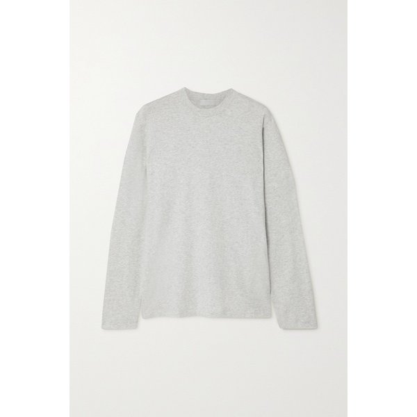 스킴스 보이프렌드 스트레치 모달 코튼 혼방 저지 티셔츠 라이트 헤더 그레이 13452677153464174