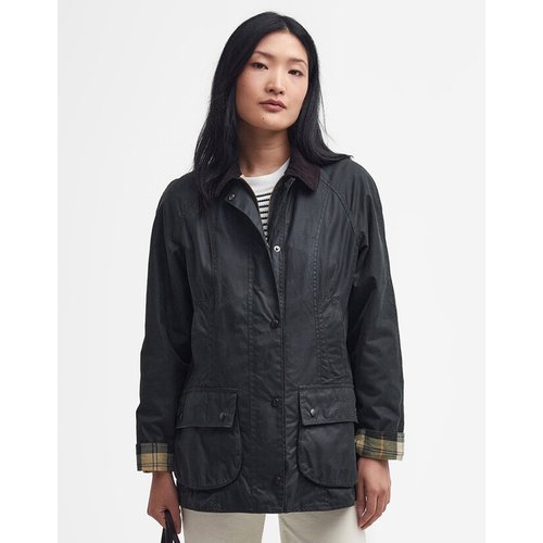 25FW 여성 카키 Beadnell 왁스 자켓 URJA5F311E3