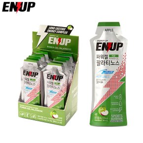 엔업 자전거 파워젤 에너지젤 팔라티노스 사과맛 45g x14포 BCAA  러닝 러너 마라톤 보충제