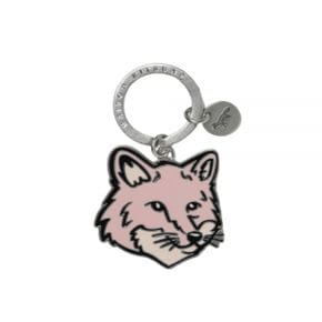 메종키츠네 BOLD FOX HEAD KEYRING (MM06904AM1002-P616) (볼드 폭스 헤드 메탈