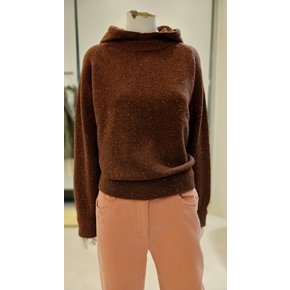 [여주점] [더 아이잗] 여성 울 레이어 후드 풀오버 니트(IPBA1PO221)