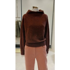 [여주점] [더 아이잗] 여성 울 레이어 후드 풀오버 니트(IPBA1PO221)