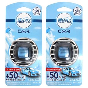 차량용 방향제 2.2ml - 맑은하늘바람X2개