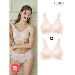 감탄 에어라이트 몰드부착 런닝형 브라 1+1 라이트베이지 라이트베이지_P383504709
