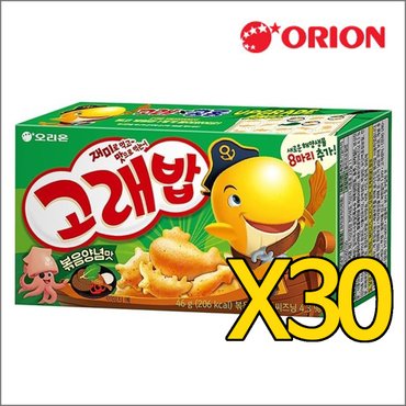  오리온 고래밥 볶음양념맛 46gx30