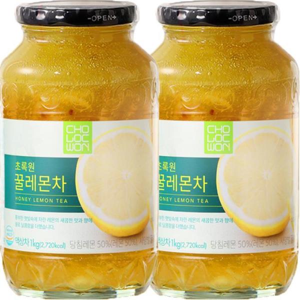 초록원 꿀레몬차 2Kg(1kgx2병) (S12061269)