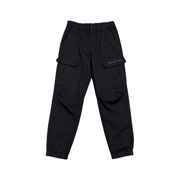 [여주점] 지프 카고 조거핏 우븐팬츠 JQ2PTU711BK