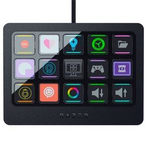 Razer Stream Controller X Switchblade 50 PC Mac 레이저 자유롭게 할당 가능한 버튼으로