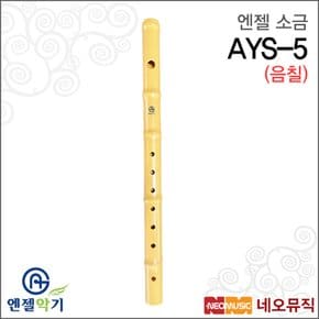 소금 Angel AYS-5 / AYS5 음칠(플라스틱) 국악기