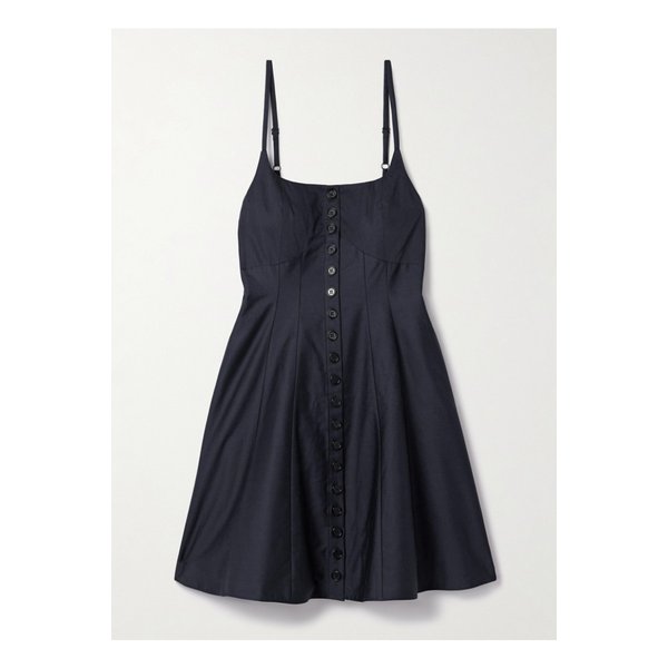 라 리뉴 코튼 포플린 미니 드레스 네이비 46376663162850855