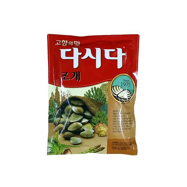 조개 500g 20ea 다시다 1BOX 가공식품 CJ 백설