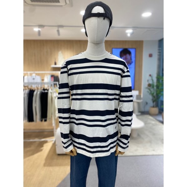 [여주점] [프로젝트M]남성 스트라이프 긴팔티  EPE2TR1503
