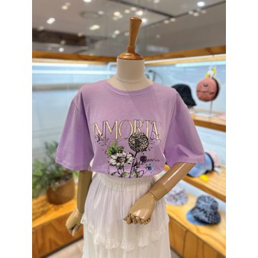 레코브 부케 나염 반팔티셔츠(LC41E5ST009X)