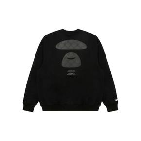 26 FW 에프바이 베이프 아플리케 그래픽 프린트 스웨트셔츠 ASWC376XXP T