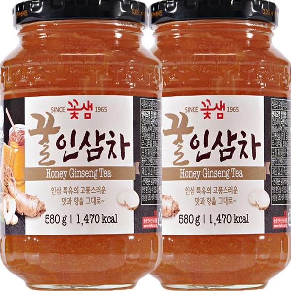 꽃샘 꿀인삼차 1160g(580gx2병) (S12061374)