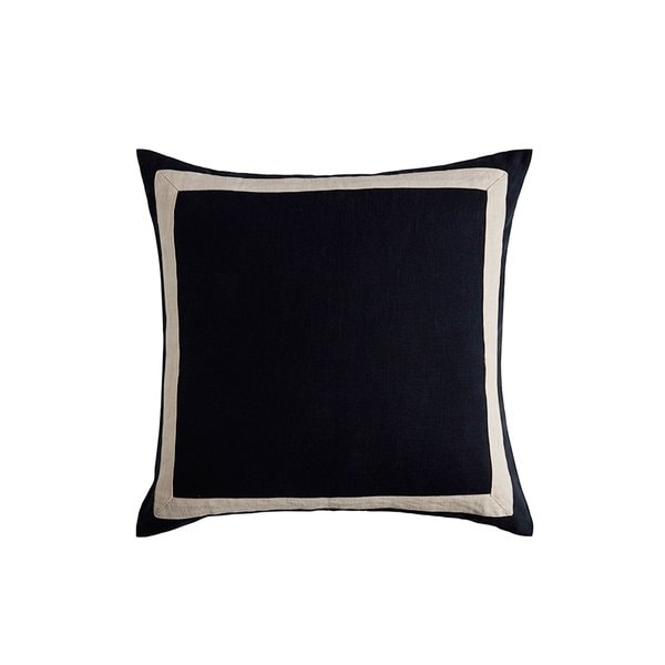 켄트 린넨 프레임 쿠션커버 50*50 (컬러 택1)