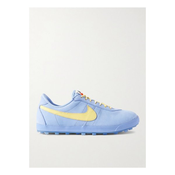 아스트로그래버 가죽 트리밍 누벅 스니커즈 블루 46376663162939252