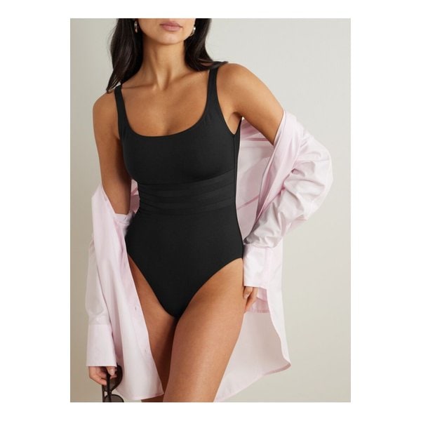 에레스 레 에센시엘 아시아 패널 스윔수트 블랙 1647597360385618