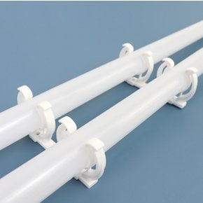 LED 간판 형광등 쌍클립 PVC 고정클립 32W 형광등 교체 클립