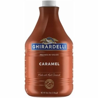  [해외직구]Ghirardelli premium Caramel sauce 기라델리 프리미엄 카라멜 소스 2.56kg