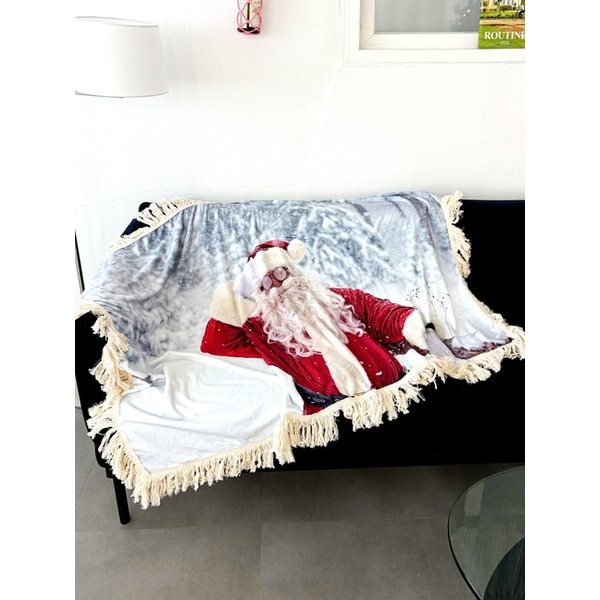 Glasses Santa blanket (Horizontal)