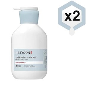 [무료배송]일리윤 세라마이드 아토 로션 350ml x 2개