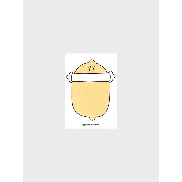 레모니 반죽 떡메모지