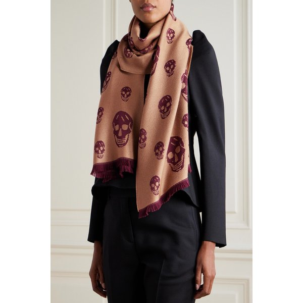 프레이드 울 자카드 스카프 46376663163019645